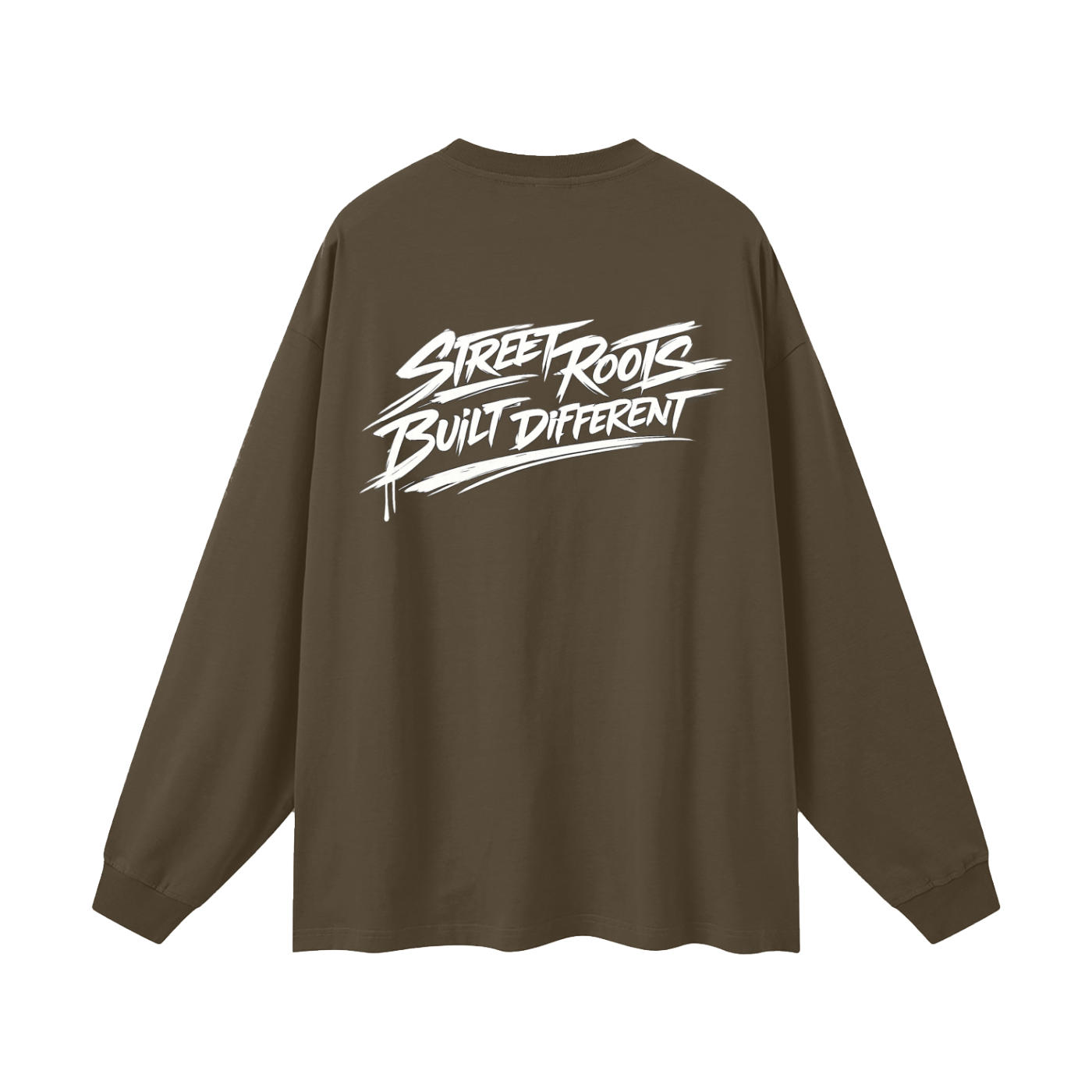 Street Roots Oversized Unisex Long Sleeve T-Shirt