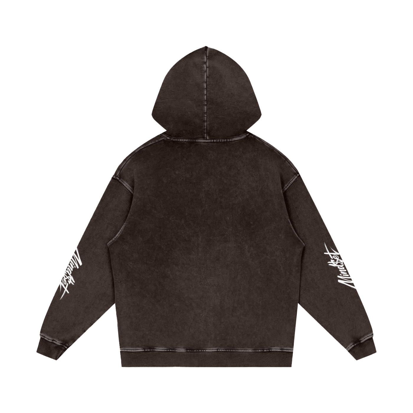 Snow Washed Loose 100% Cotton Hoodie