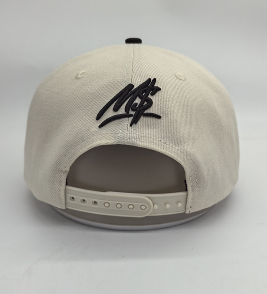 Off-White and Black Hat