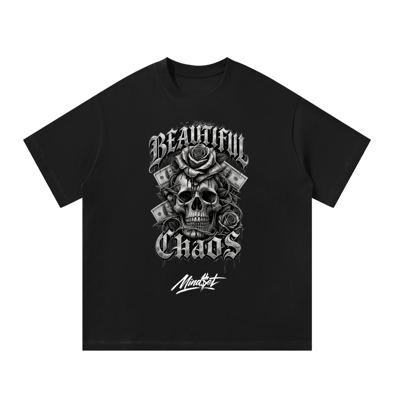 "Beautiful Chaos" Unisex Oversized T-Shirt