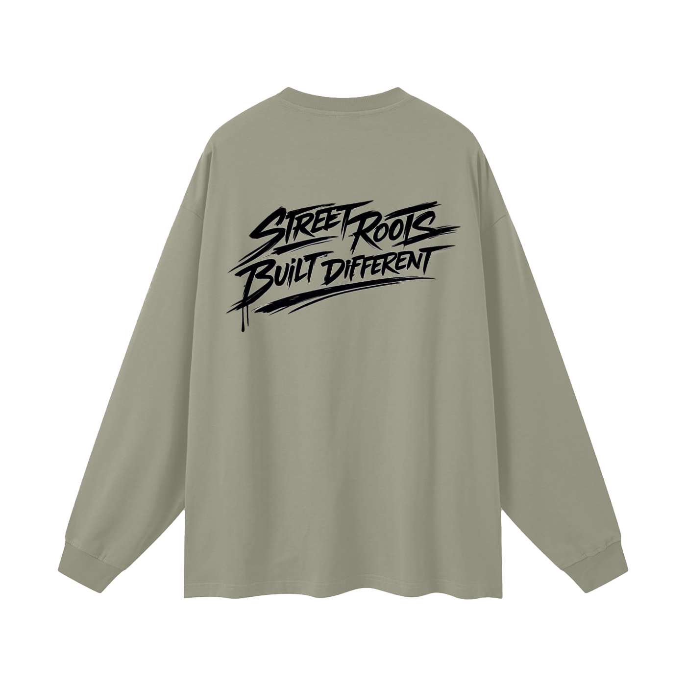 Street Roots Oversized Unisex Long Sleeve T-Shirt