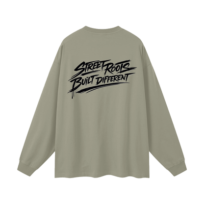 Street Roots Oversized Unisex Long Sleeve T-Shirt
