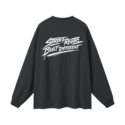 Street Roots Oversized Unisex Long Sleeve T-Shirt