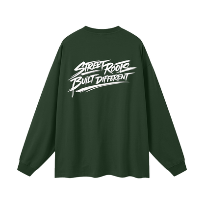 Street Roots Oversized Unisex Long Sleeve T-Shirt