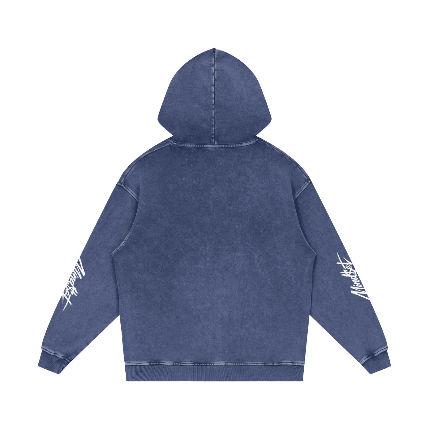 Snow Washed Loose 100% Cotton Hoodie