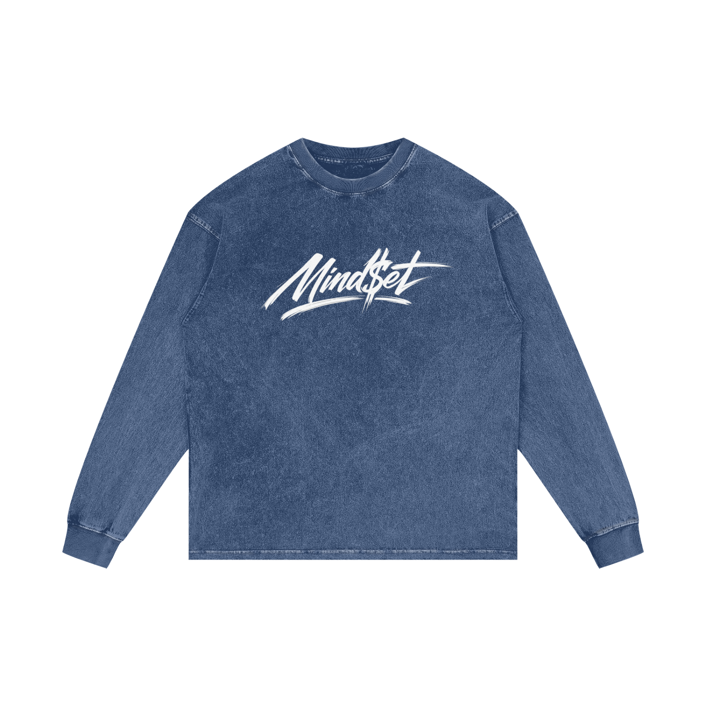 Acid Wash Oversize Long Sleeve T-Shirt