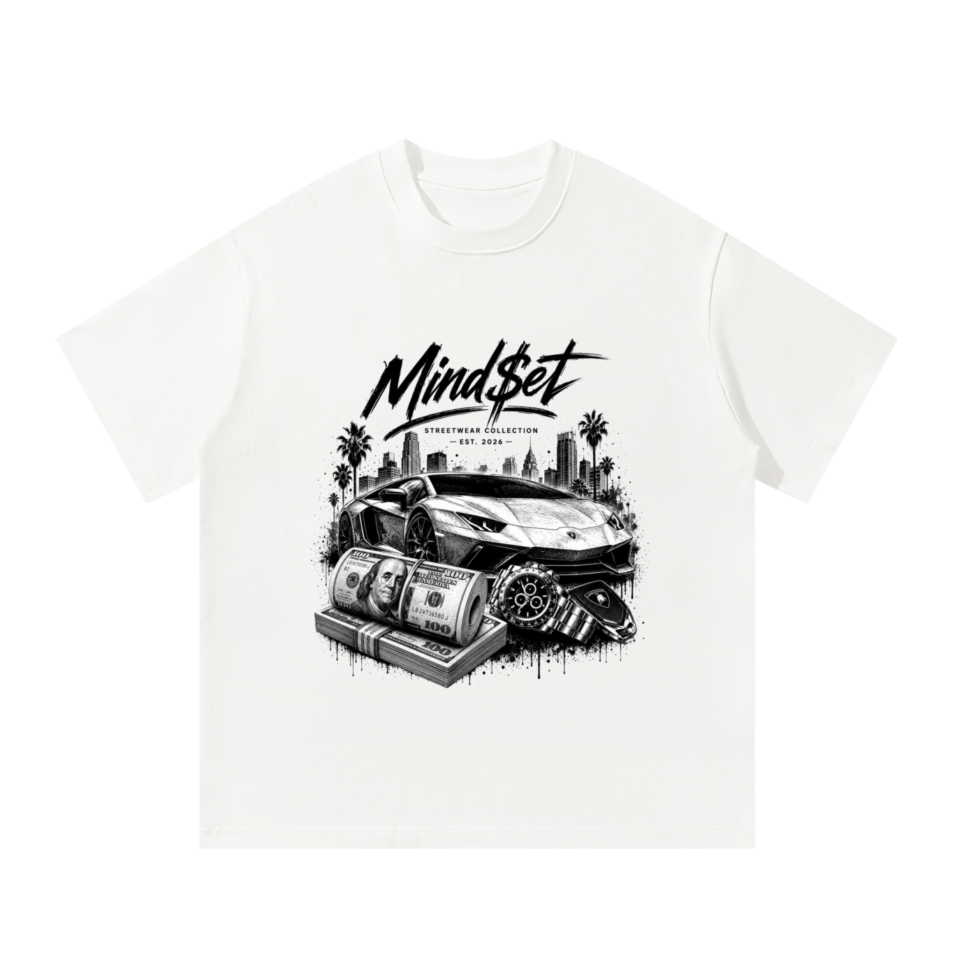 Mind$et Dream$ Unisex Oversized T-Shirt