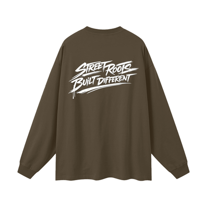 Street Roots Oversized Unisex Long Sleeve T-Shirt
