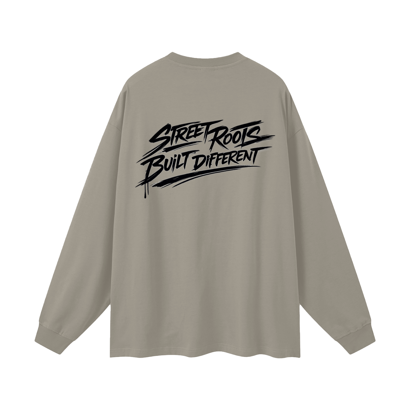 Street Roots Oversized Unisex Long Sleeve T-Shirt