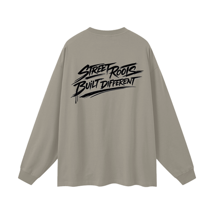 Street Roots Oversized Unisex Long Sleeve T-Shirt