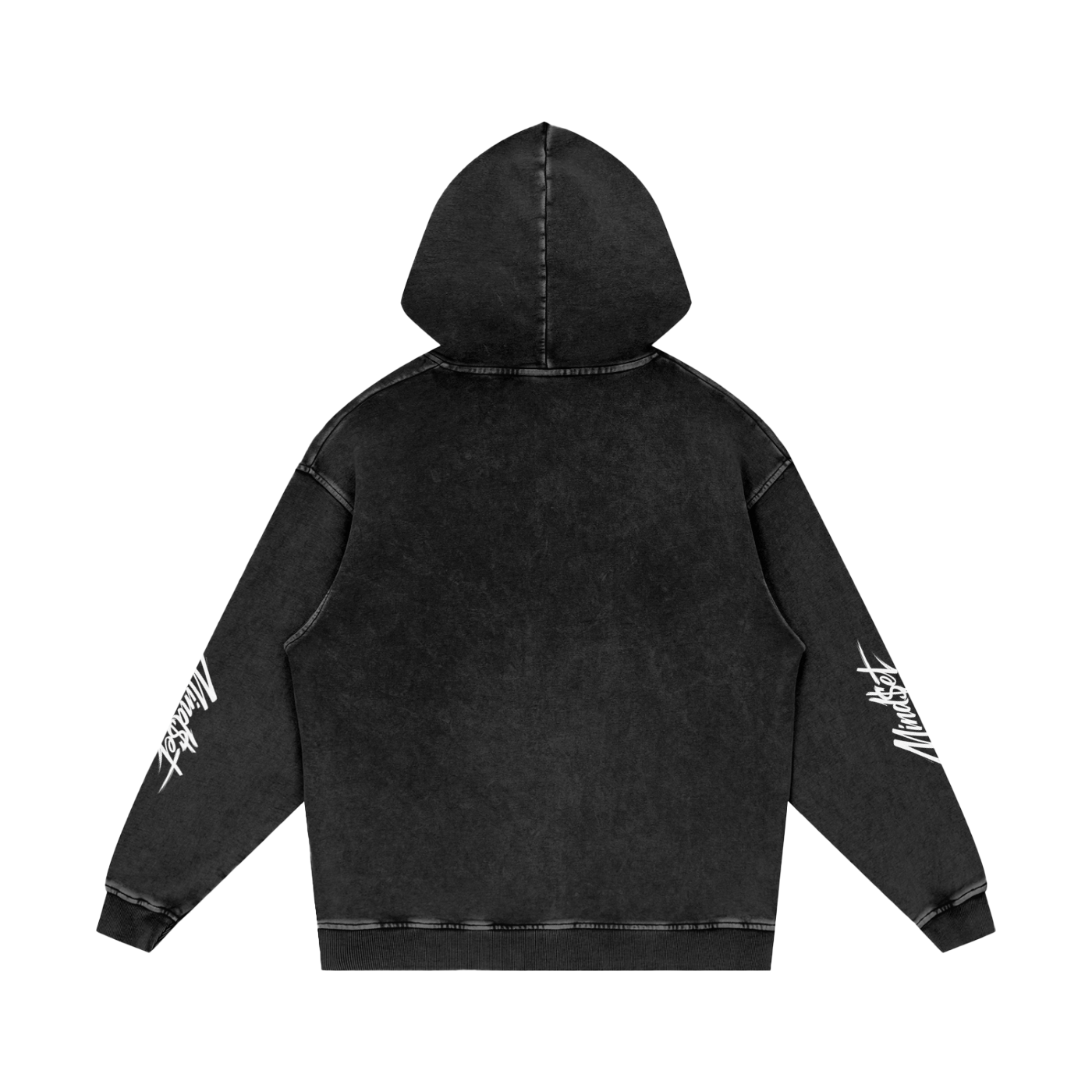 Snow Washed Loose 100% Cotton Hoodie