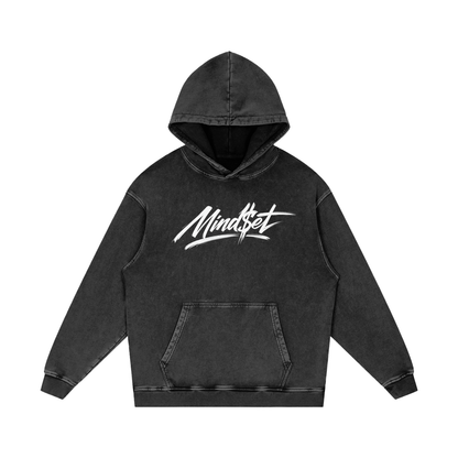 Snow Washed Loose 100% Cotton Hoodie