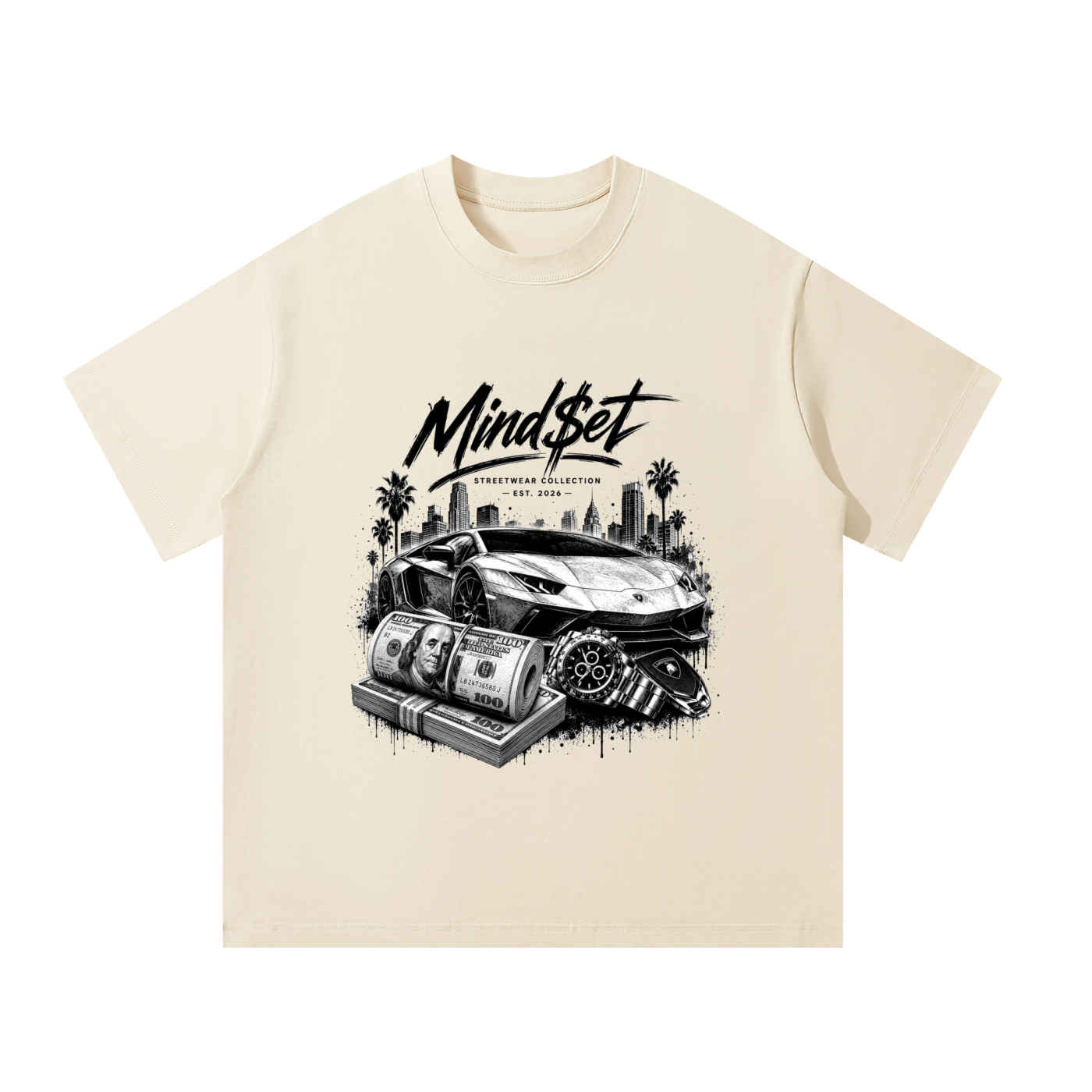Mind$et Dream$ Unisex Oversized T-Shirt