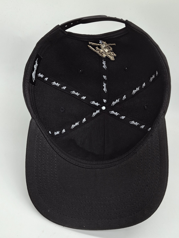 Black and Copper Hat